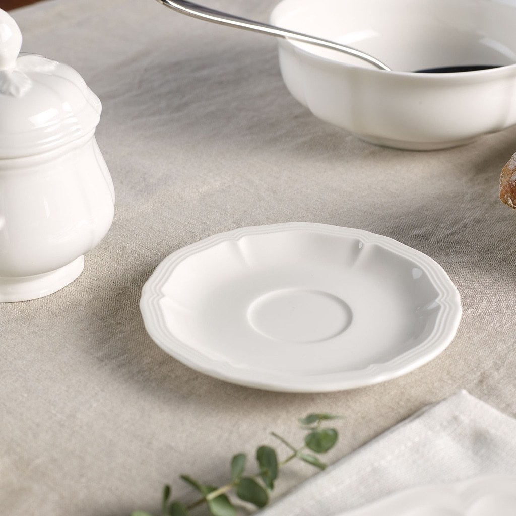 Villeroy & Boch Manoir puodelis ir lėkštė - 1 vnt