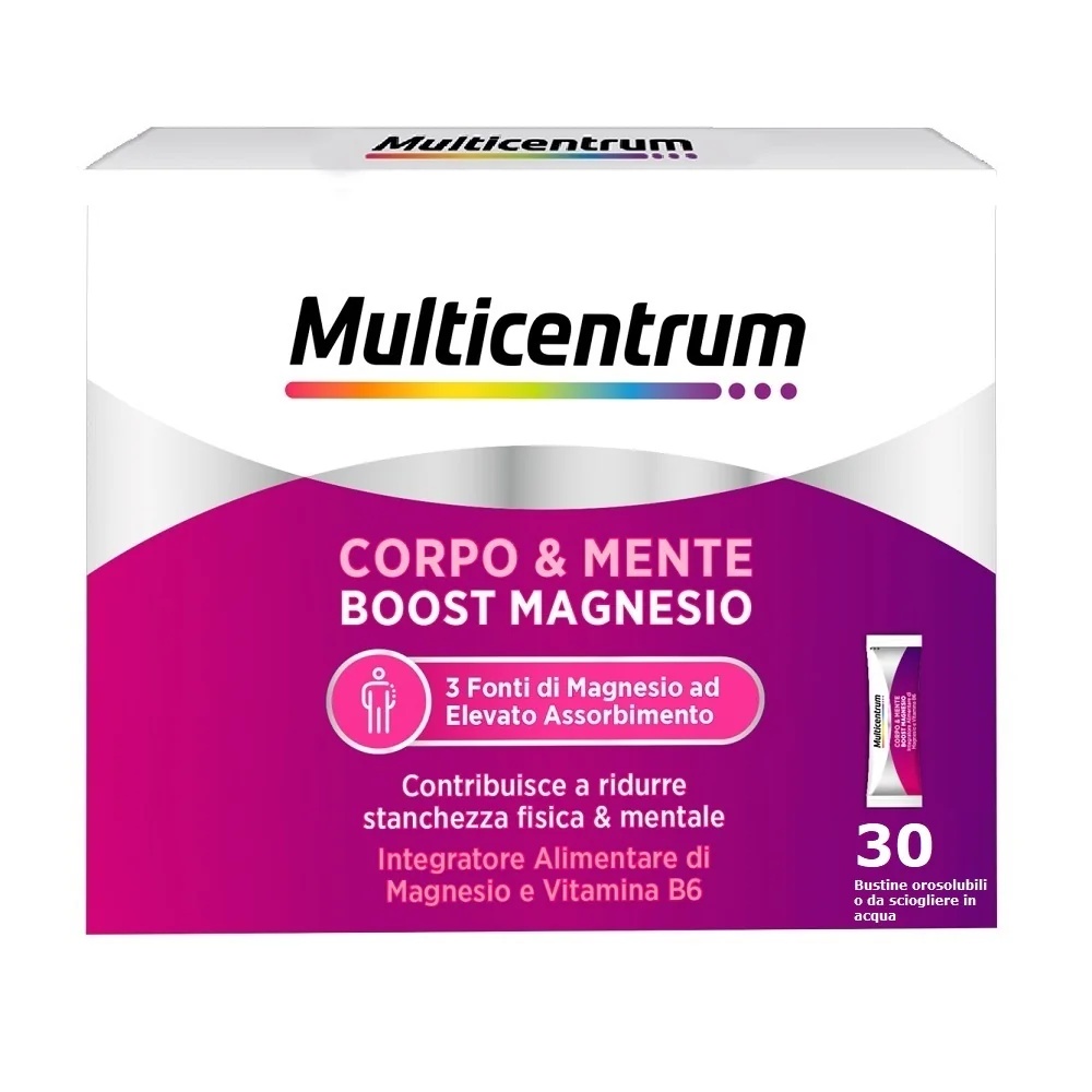 MULTICENTRUM Multicentrum Mymag 30 sachês multivitamínicos