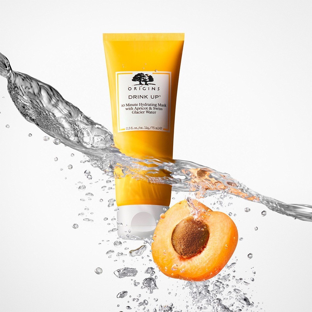 Origins hidratantna maska DRINK UP™ 10-minutna hidratantna maska s marelicom – 75 ml