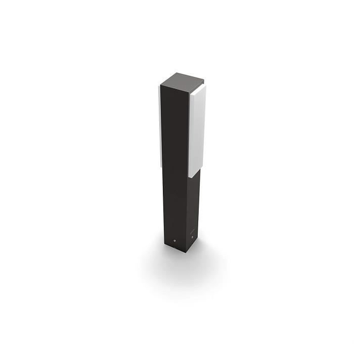 Bolardo exterior - Philips - Stratosphere - Aluminio - LED - Gris antracita