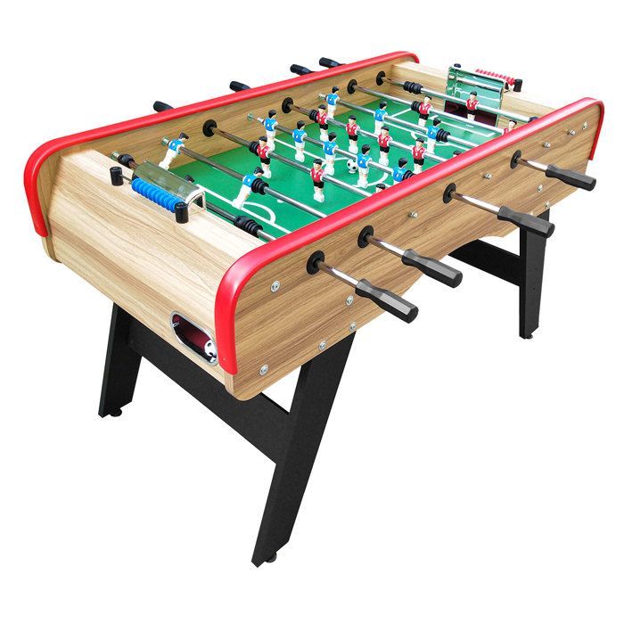 Mesa de futbolín clásica estilo café