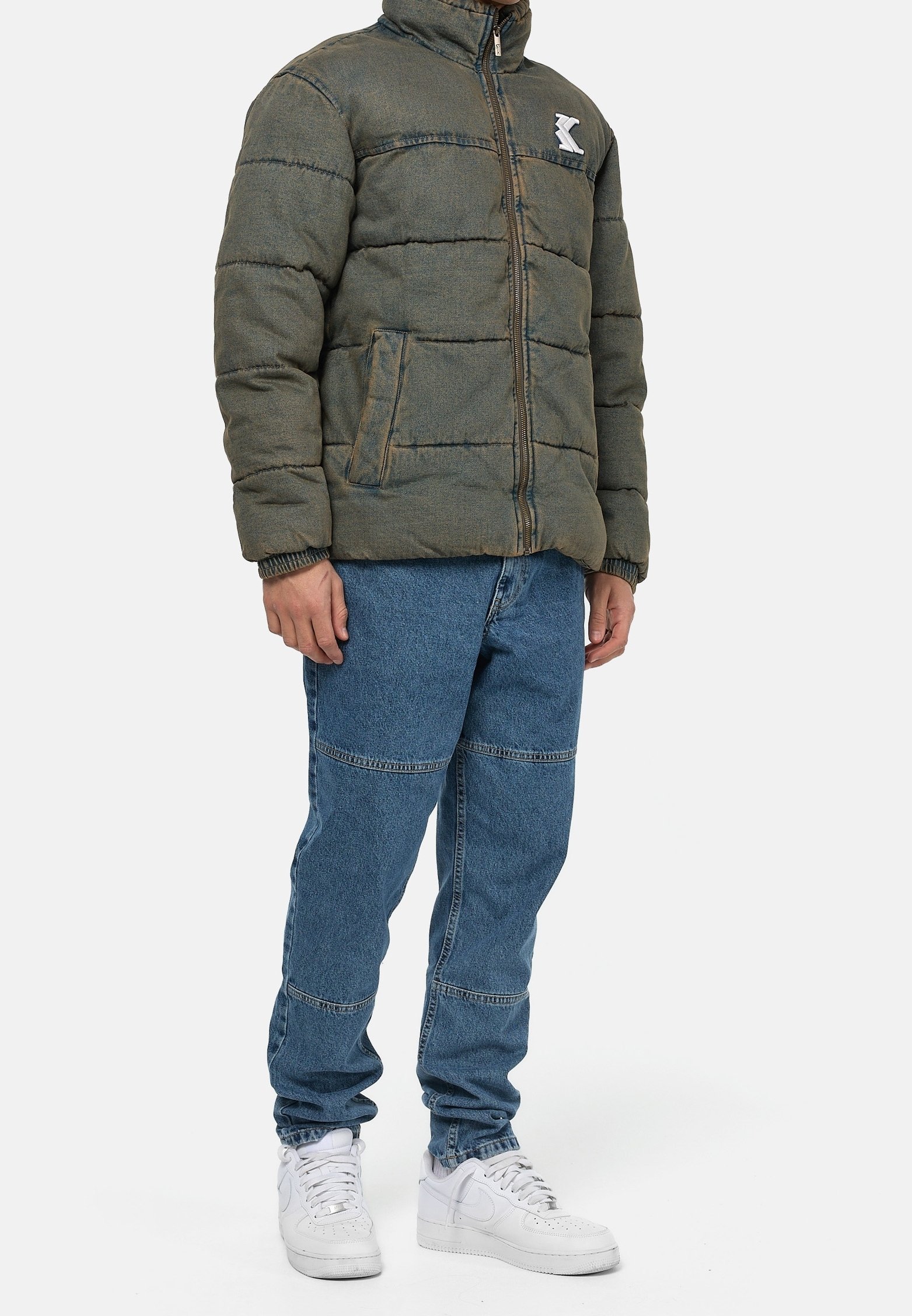 Jaqueta de inverno Karl Kani - jeans azul-escuro