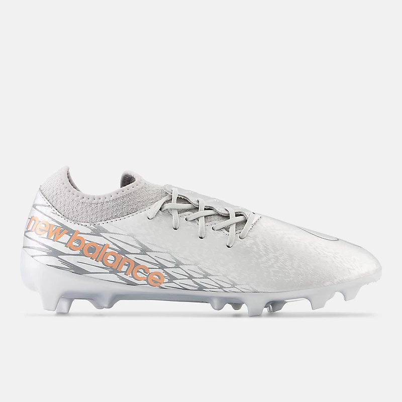 Ghete de fotbal unisex Furon v7 Dispatch FG - Argintiu cu accente Gri Brighton și Cupru