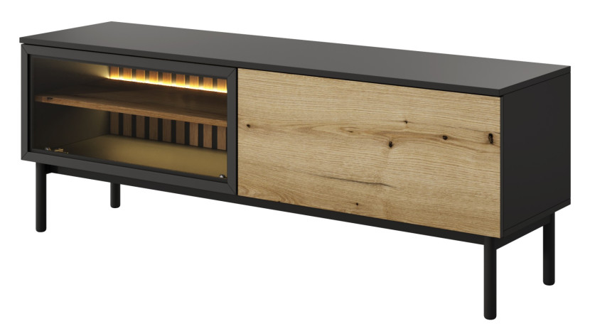 Szafka RTV 150 2D LONG z LED