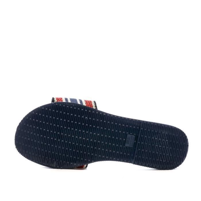 Infradito da donna - Havaianas You Saint Tropez - Bianche - Suola in gomma - Cinturino in tessuto fantasia