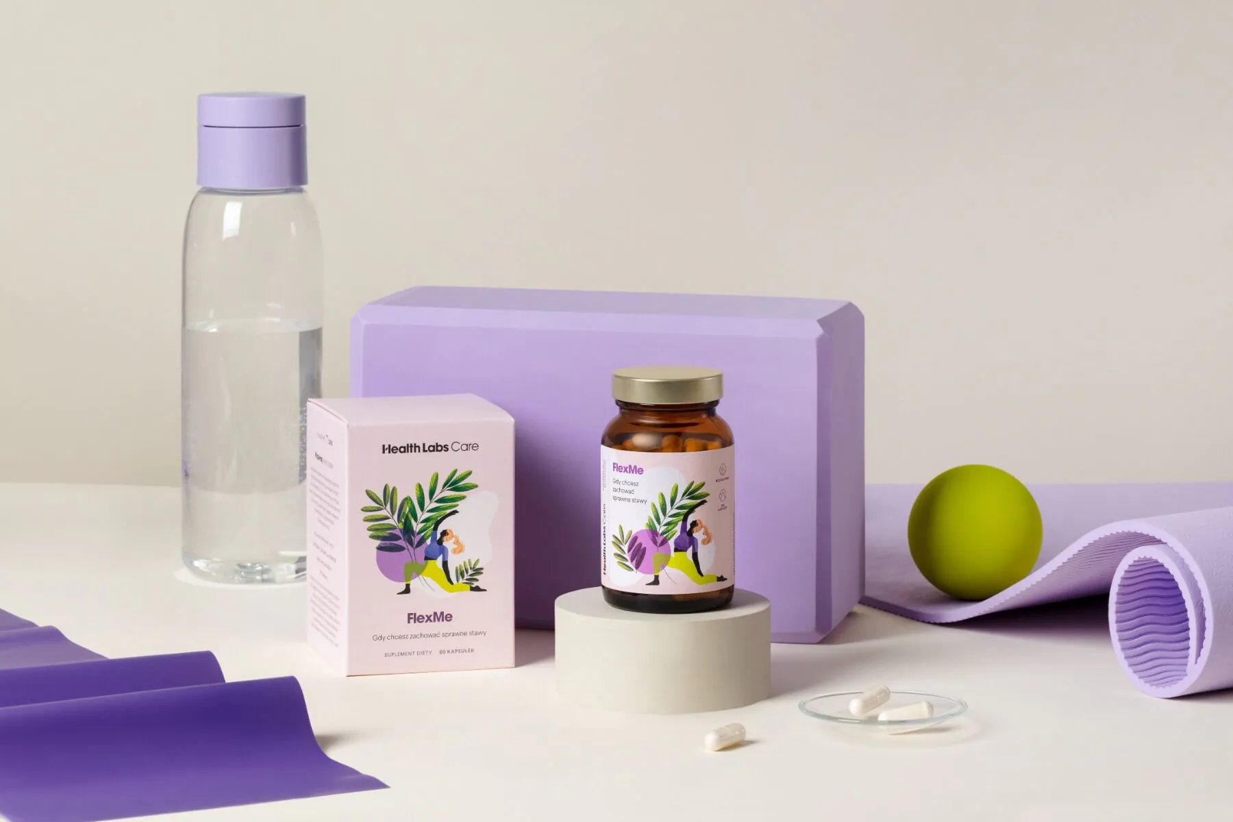 Health Labs FlexMe, Preparat na wzmocnienie stawów, Kapsułki