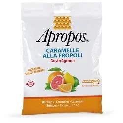 APROPOS Apropos Propolis snoepjes met citrussmaak 50 g Voor bescherming van de keel