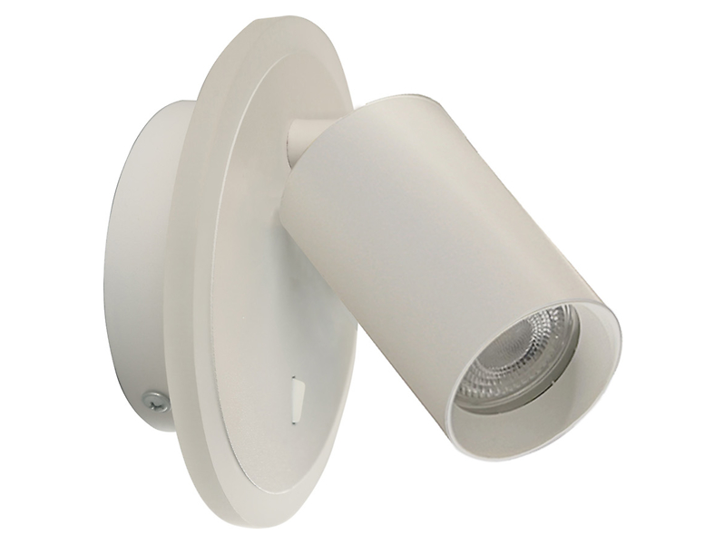 Spot Parma 2-punktowy GU10 LED metalowy bialy