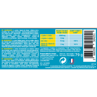 Biorga Suplemento Fortificante para Unhas e Cabelo      120 comprimidos 120 comprimidos