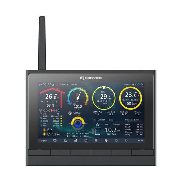 Wetter-Center 9 in 1 MeteoChamp HD WLAN