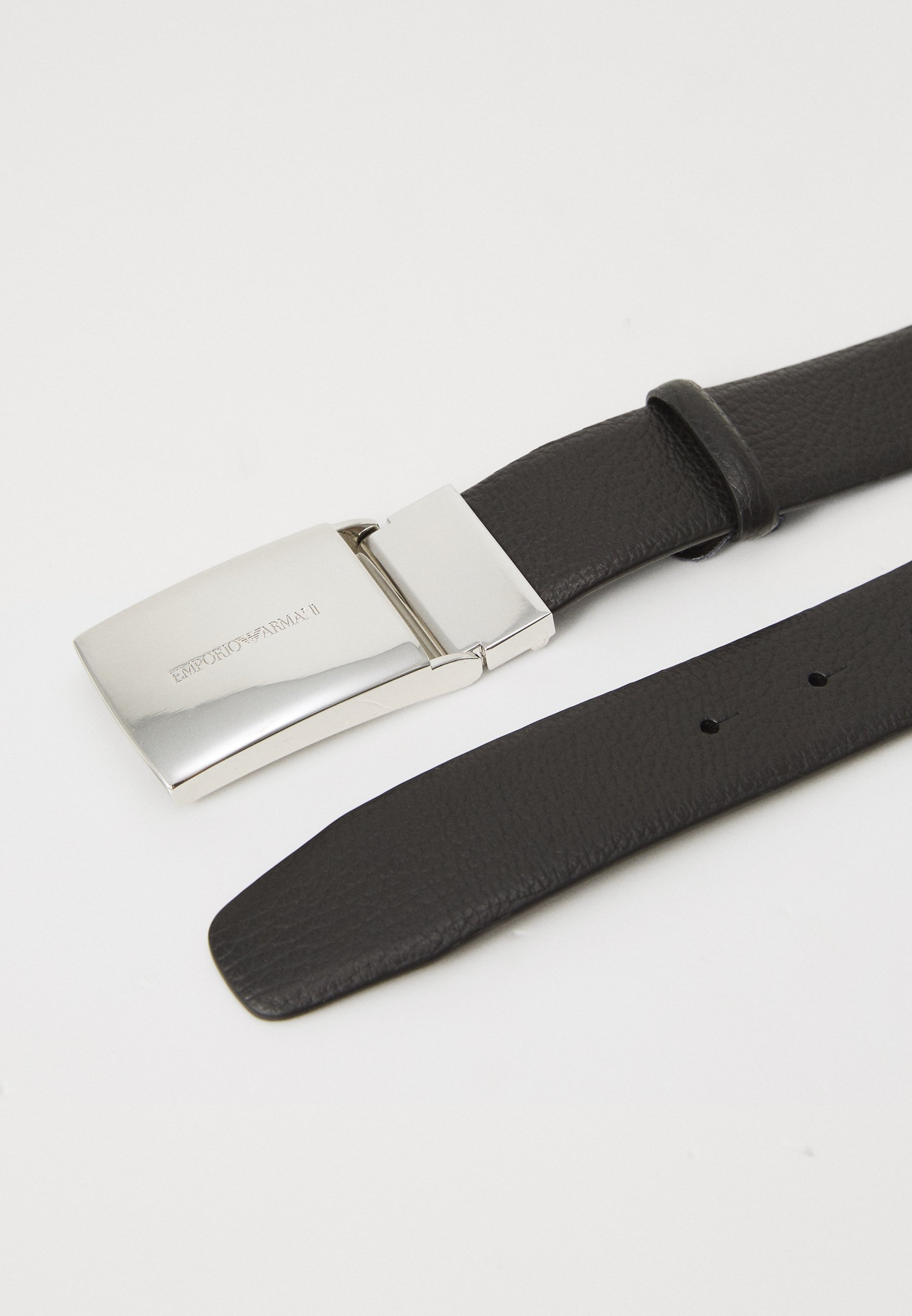 Emporio Armani PLATE BELT - Riem - zwarte schoonheid