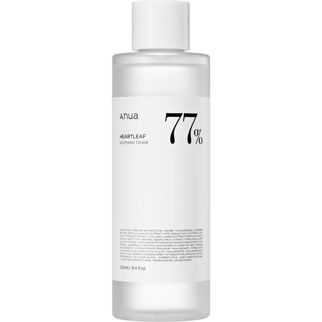 Upokojujúci toner Heartleaf 77%