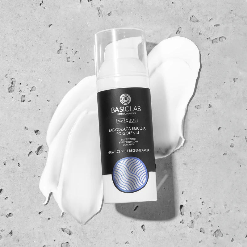 Emulsão pós-barba calmante BasicLab Dermocosmetics Masculis