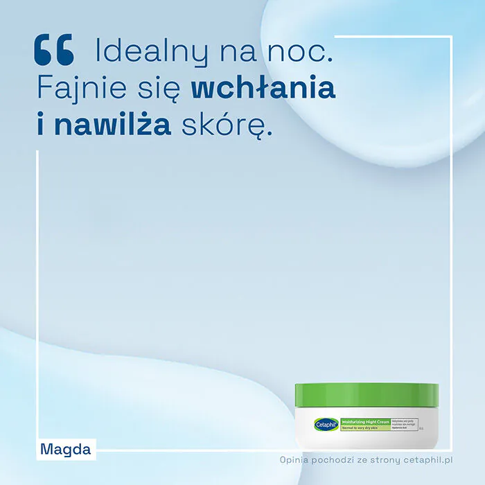 Cetaphil Krem nawilżający do twarzy na noc