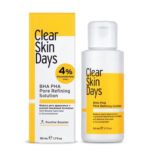 Roztok na póry a černé tečky Clear Skin Days BHA PHA 50ml