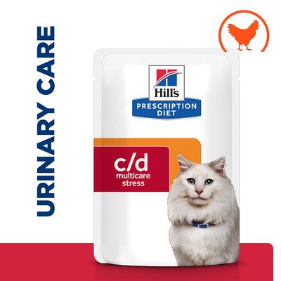 Hill's Prescription Diet c/d Multicare Stress Urinary Care med Kyckling