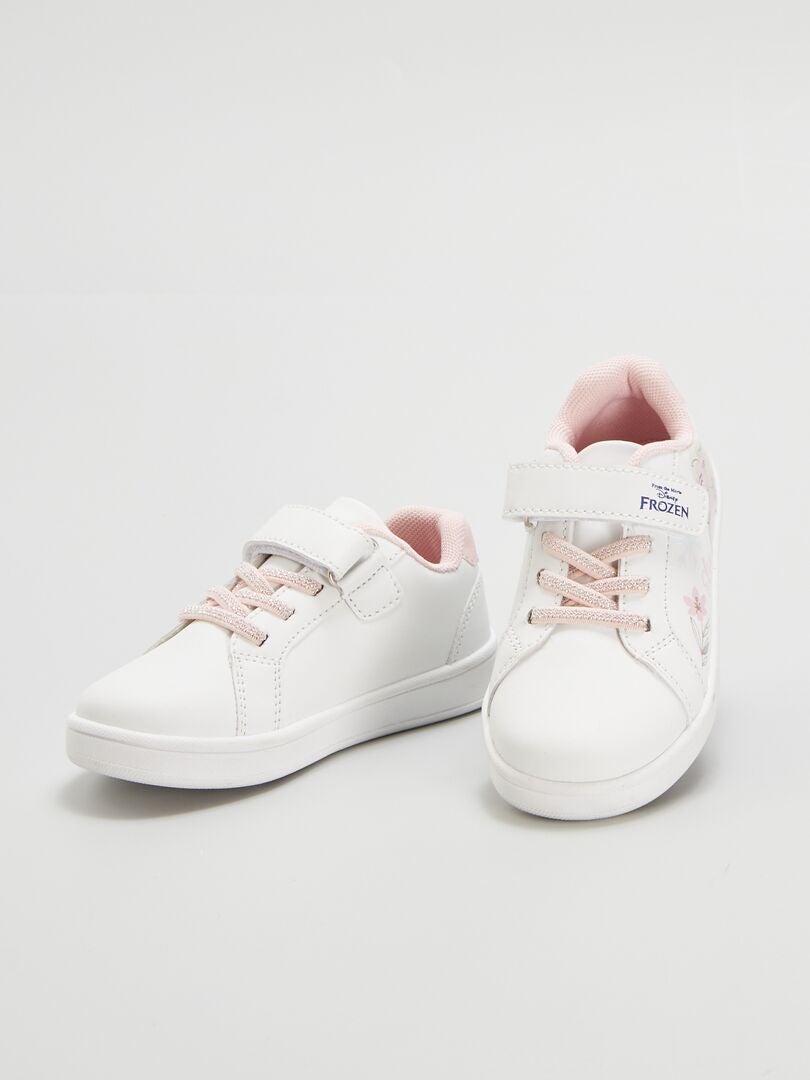 Sandalias con tiras de 'Frozen' - BLANCAS