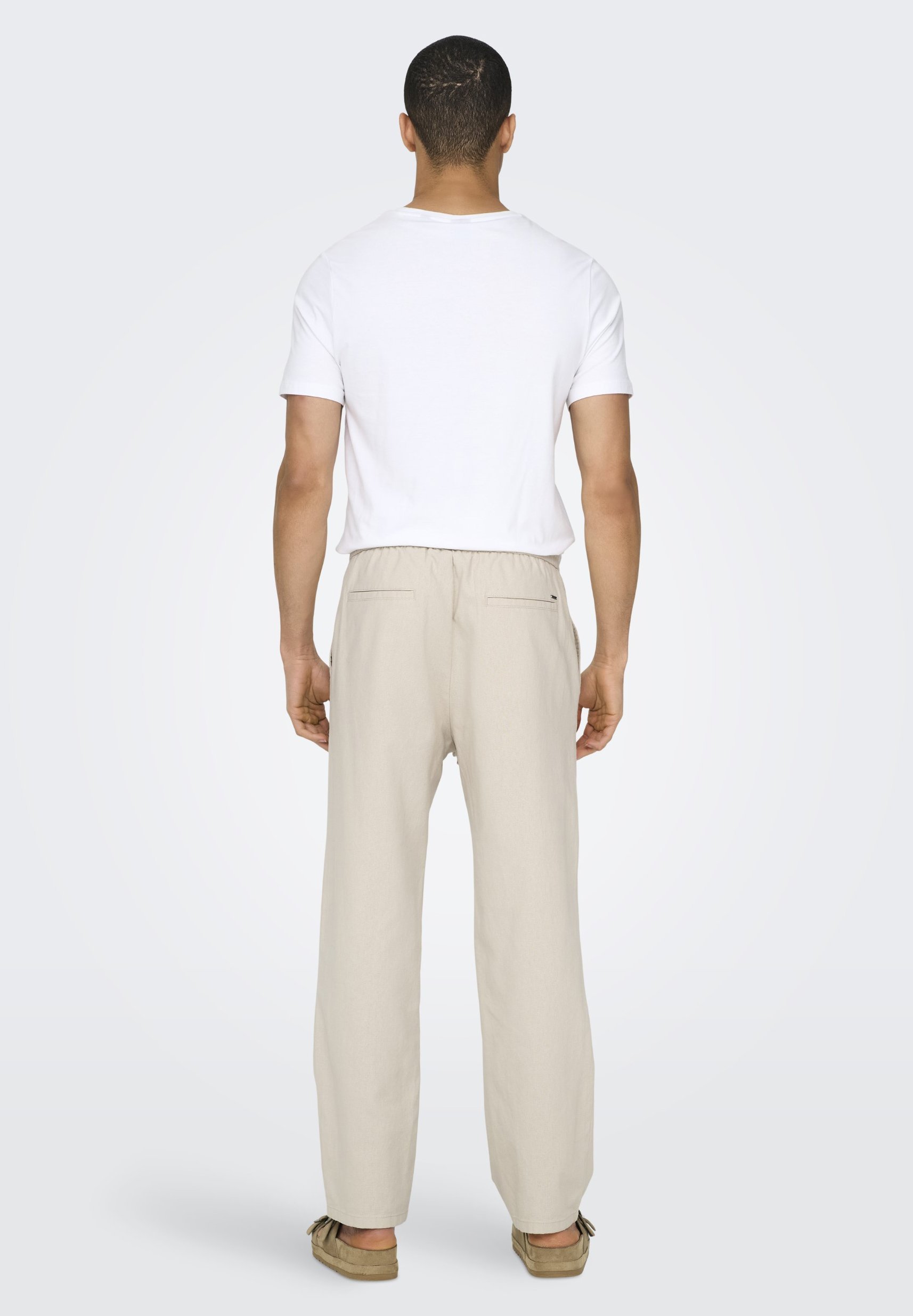 Only & Sons ONSSINUS PANT - Broek - zilverkleurige voering