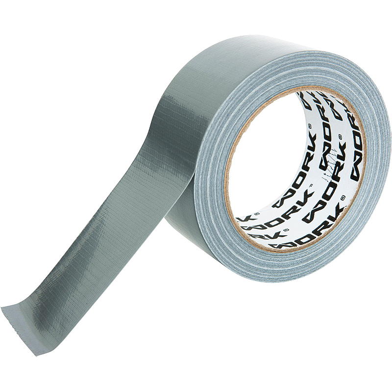Arbeidsdukstape 25 mx 48 mm sølvfarget