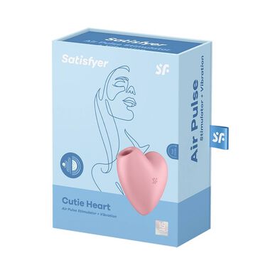 Vibrator v obliki srca Satisfyer Cutie Heart 1 kos 1 kos