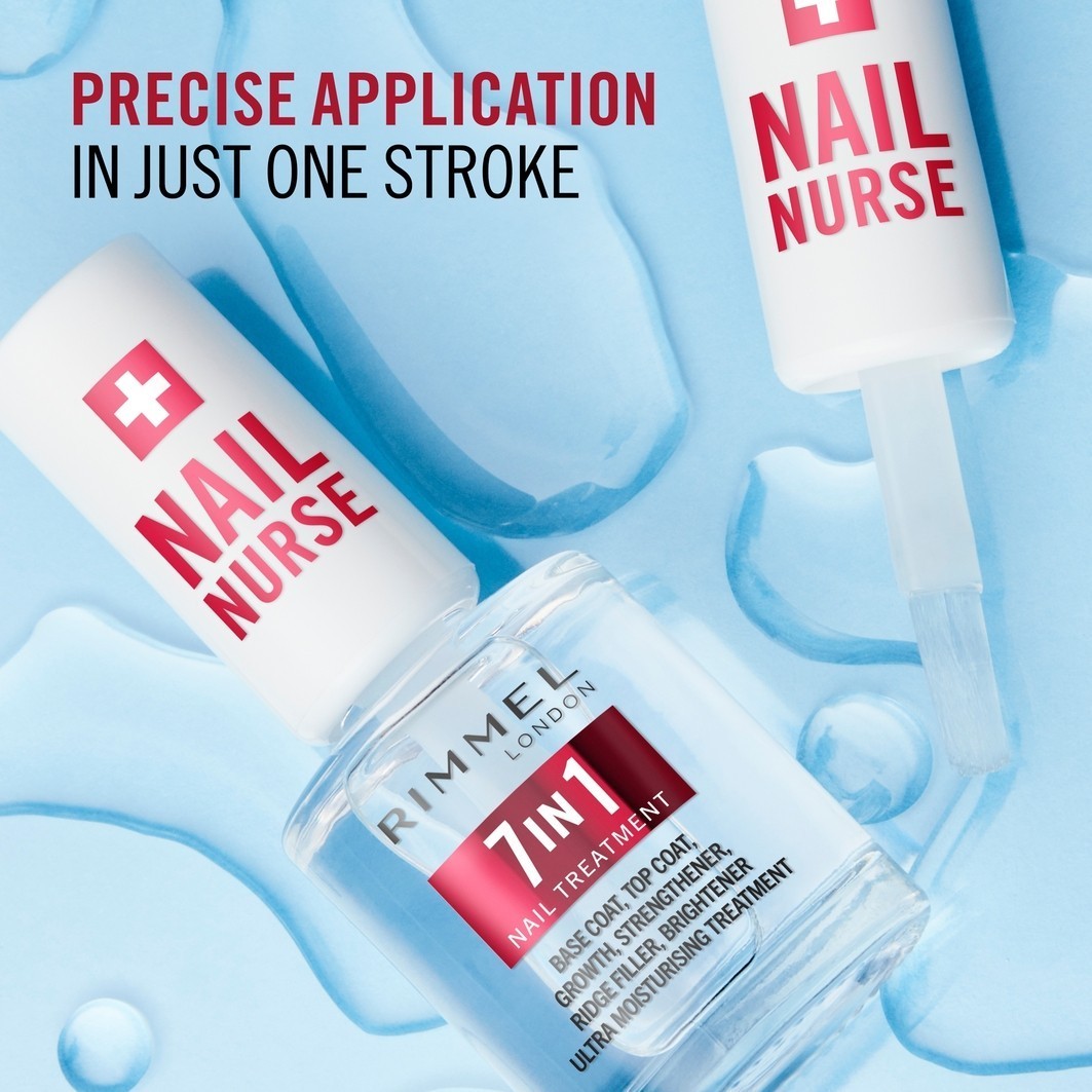 Rimmel London 7 v 1 Multi Benefit podlak in nadlak za nohte - 12 ml