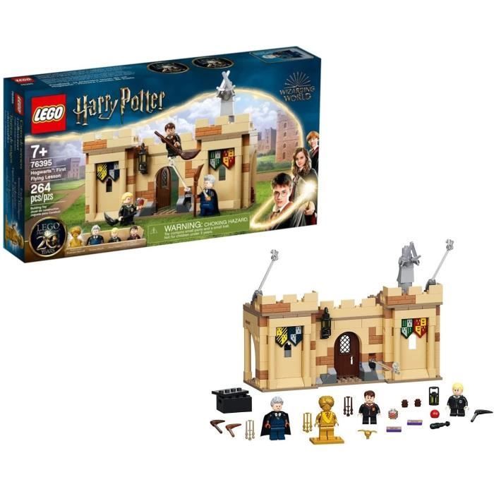Jeu de construction - LEGO - 76395 - Harry Potter - 264 pièces - 3 minifigurines - 5 modules modulables