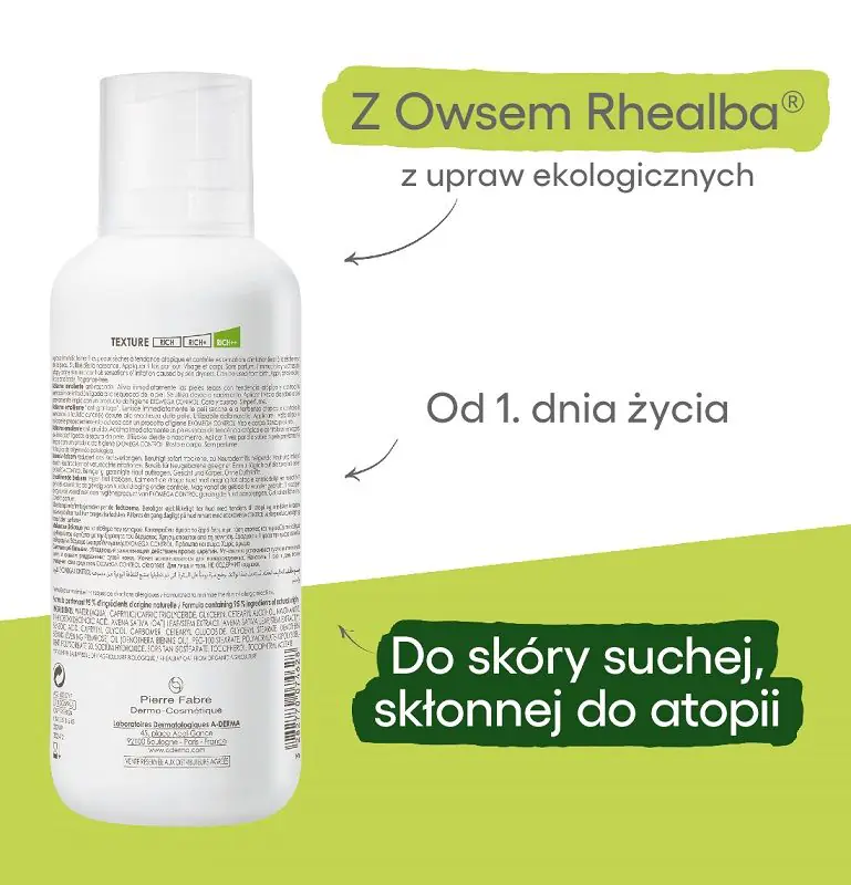 A-Derma Exomega Control Balsam emolient, 400 ml