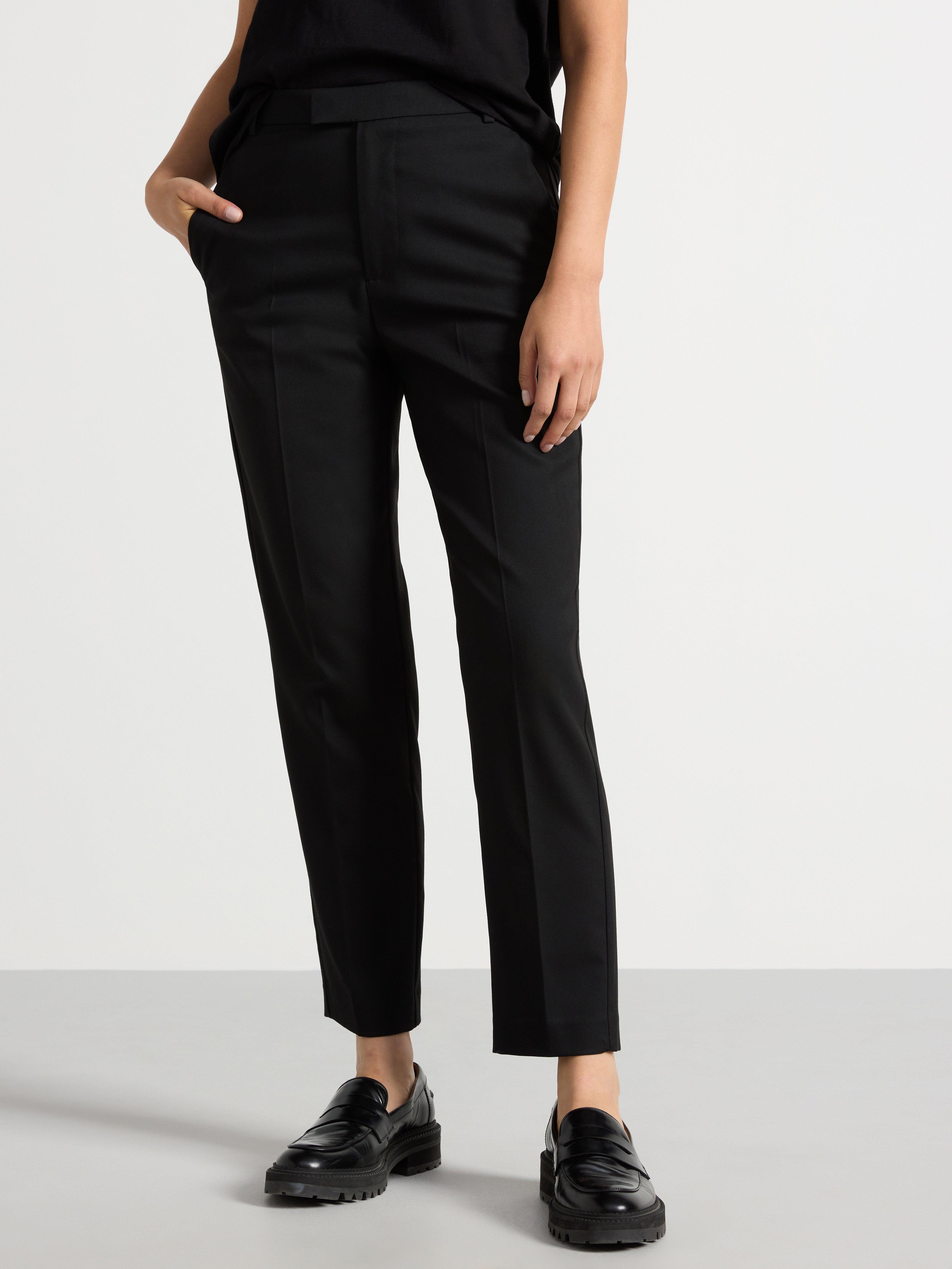Pantalones cortos POLLY croppade negros
