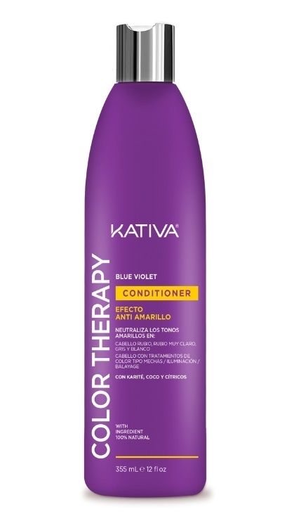 Krāsu terapijas zili violetais kondicionieris Kondicionieri