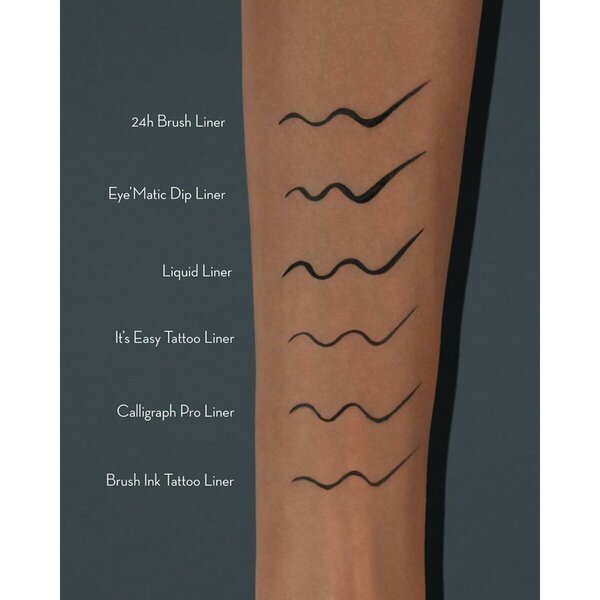 „Catrice 24H Brush Liner Ultra Black“ vandeniui atsparus akių pieštukas<br>3ml
