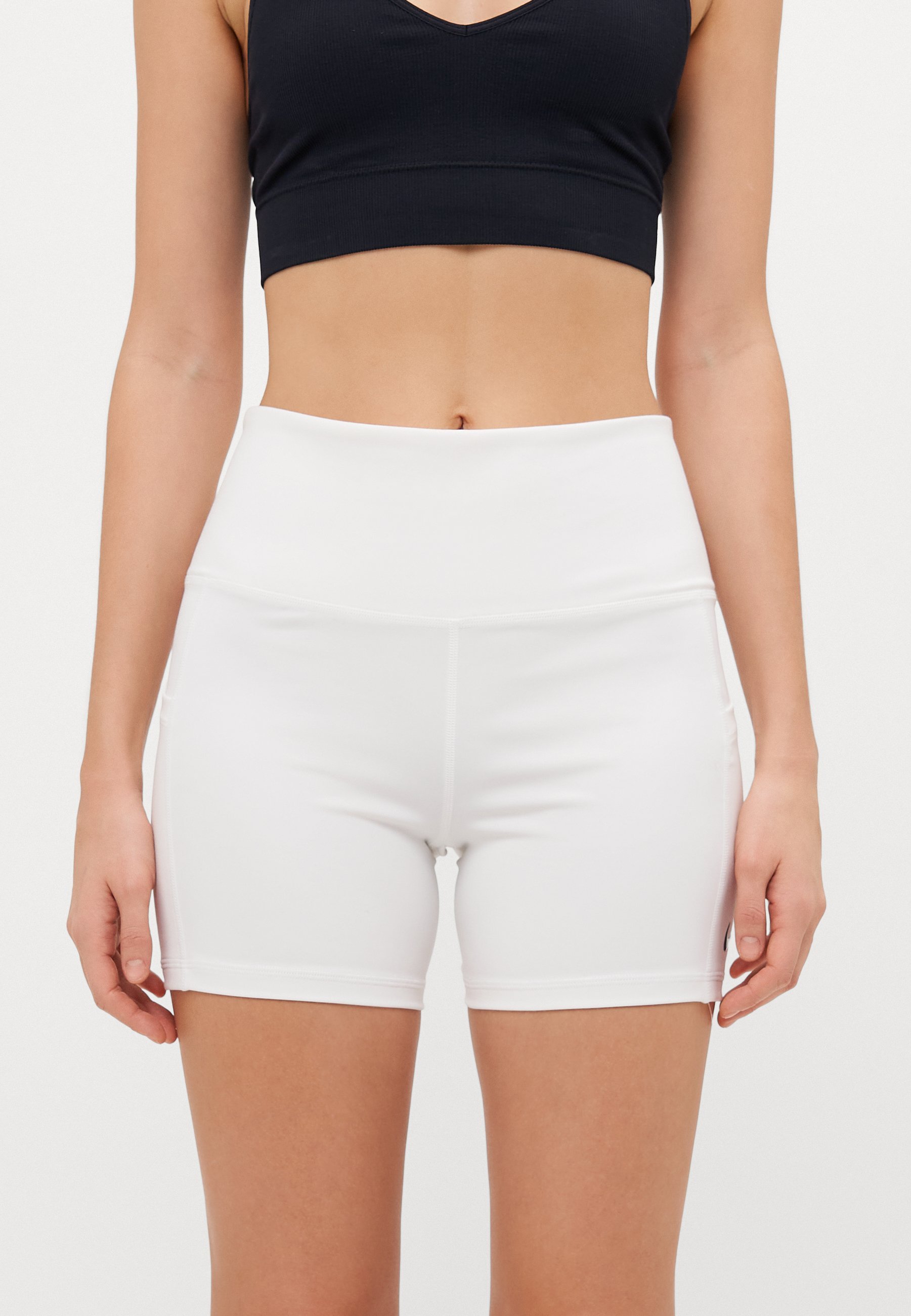 Nike Performance Ballshorts – Sportshorts – weiß/schwarz