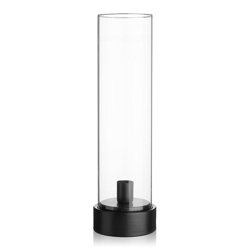 Home Crown lysestage 9x31 cm glas/metal Rory