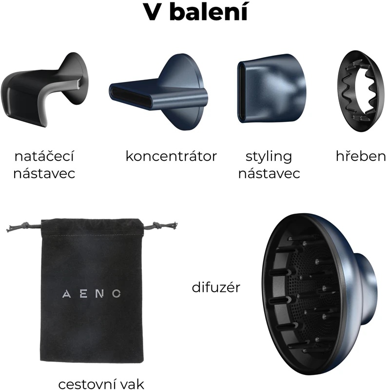 Sušilnik za lase Aeno HD3