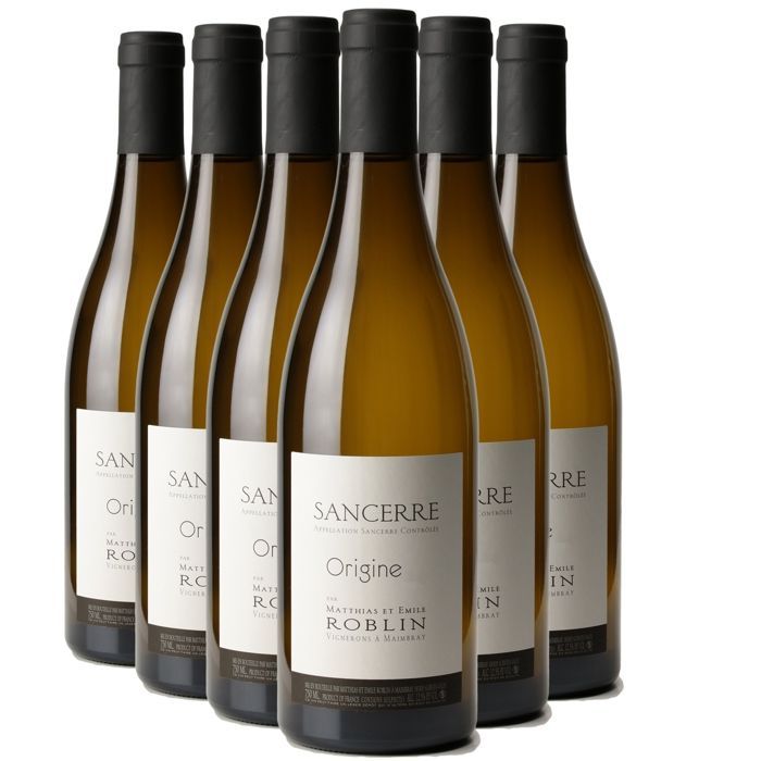 Domaine Matthias et Emile Roblin Sancerre Origine 2024 - Vin Blanc du Val de Loire (6x75cl).