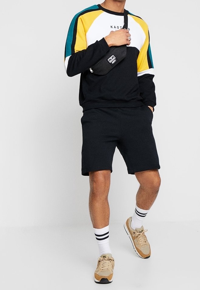 Kaotiko-sweatshirt - zwart