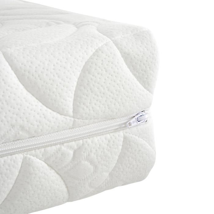 Colchón Babysom de bambú para bebé - 60x120 cm | Viscosa ultrasuave | Transpirable y absorbente | Libre de químicos