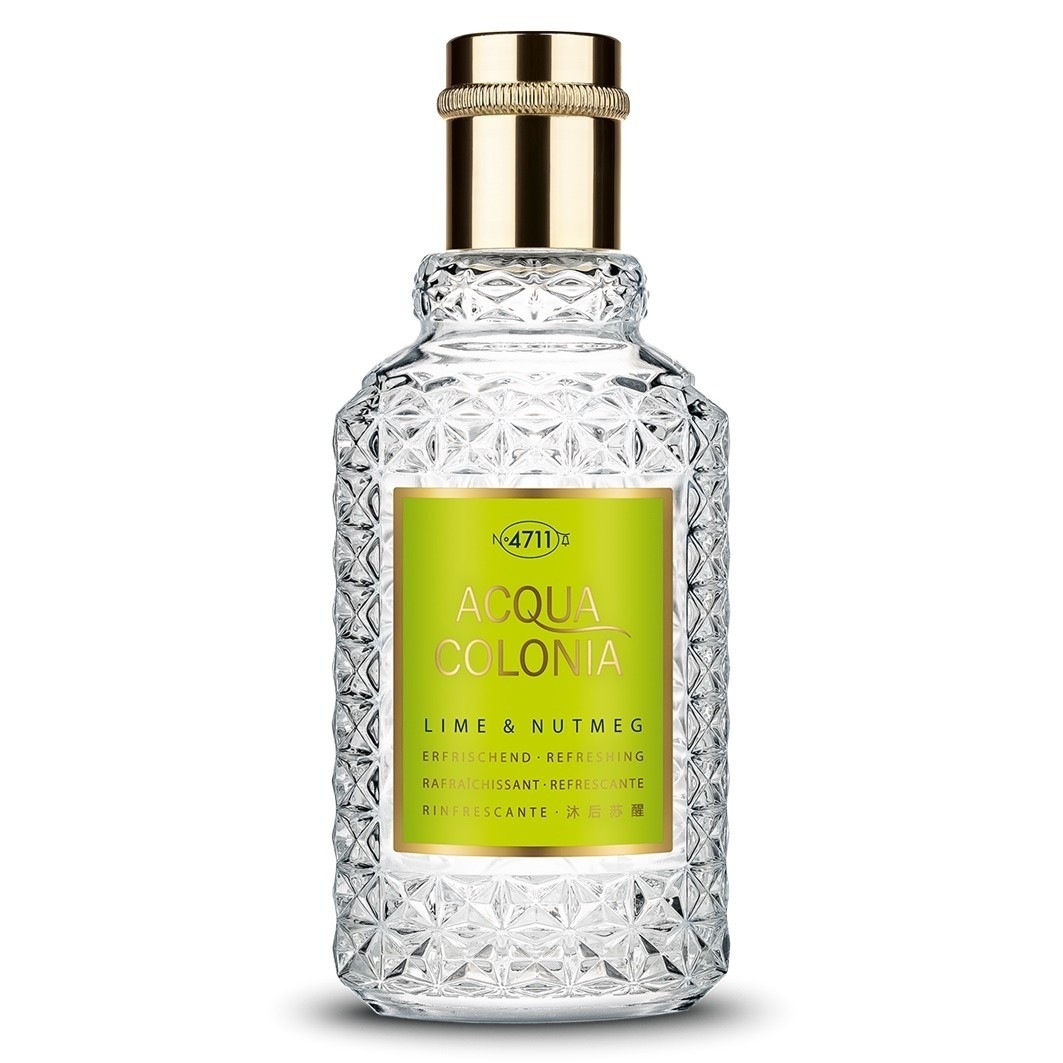 4711 Acqua Colonia Dišavni set Limeta in muškatni orešček Darilni set - kolonjska voda v spreju 50 ml + aroma gel za prhanje 75 ml 1 kos.