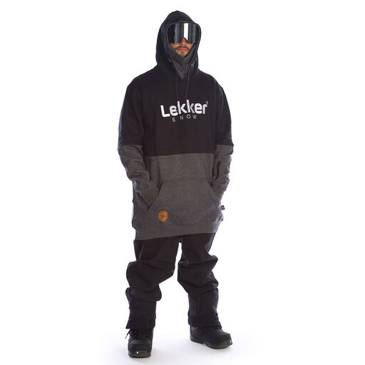 Mască de față Sudadera Lekker Snow Carbon Black