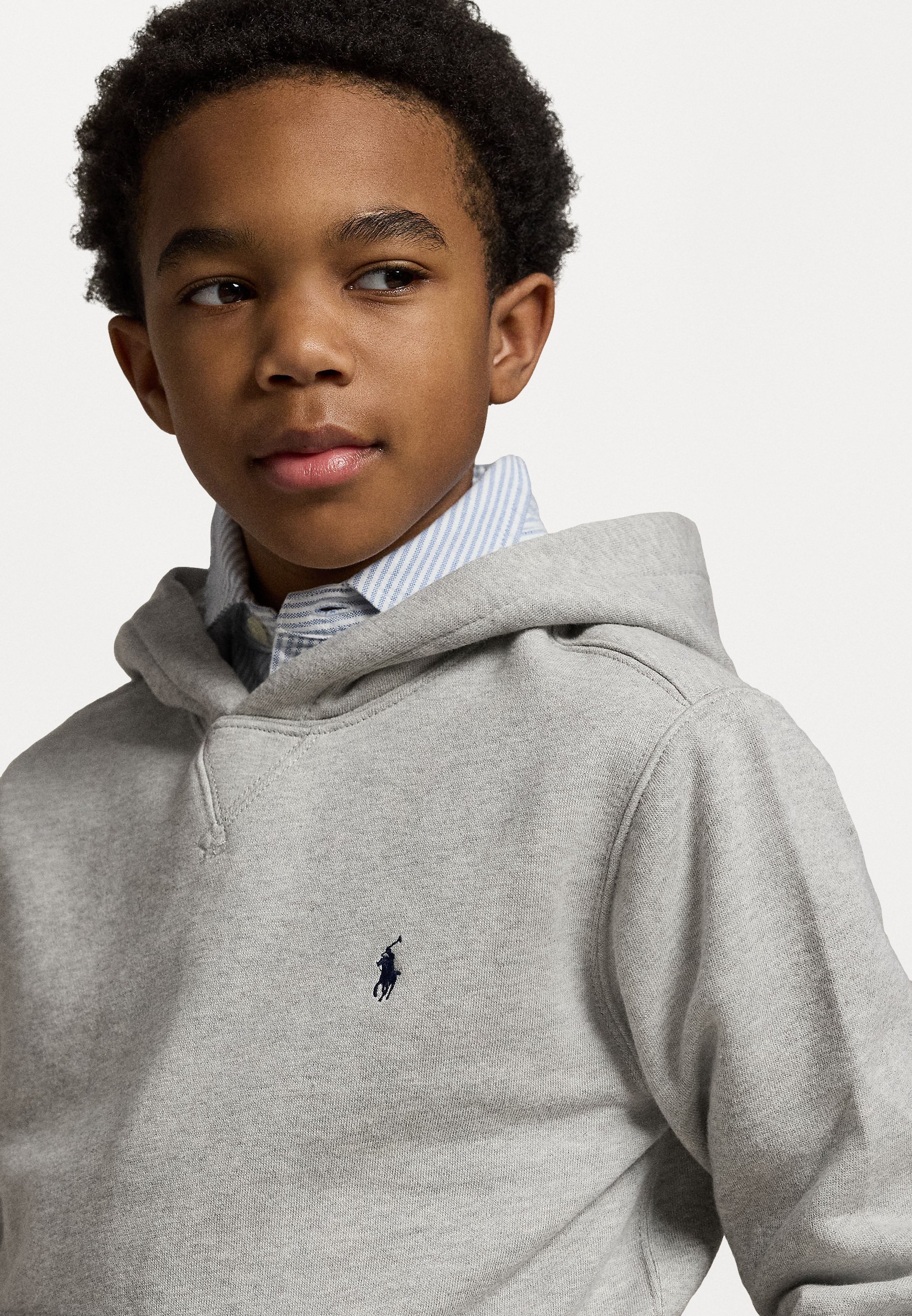 Polo Ralph Lauren FLEECE HOODIE - Bluza z kapturem - andover heather