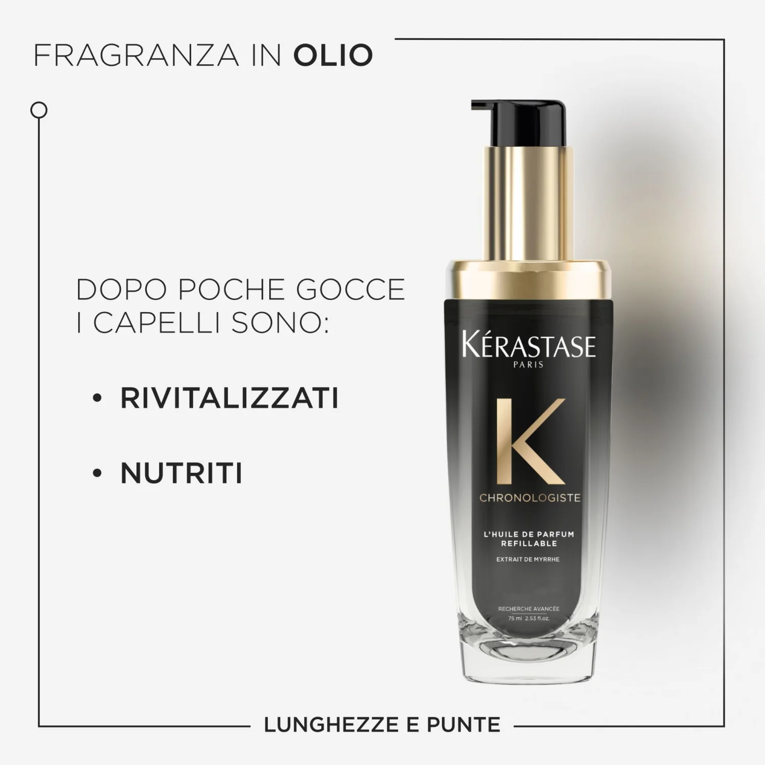 Chronologiste L'Huile de Parfum - Olio Capelli Styling & Finish, Olio Capelli