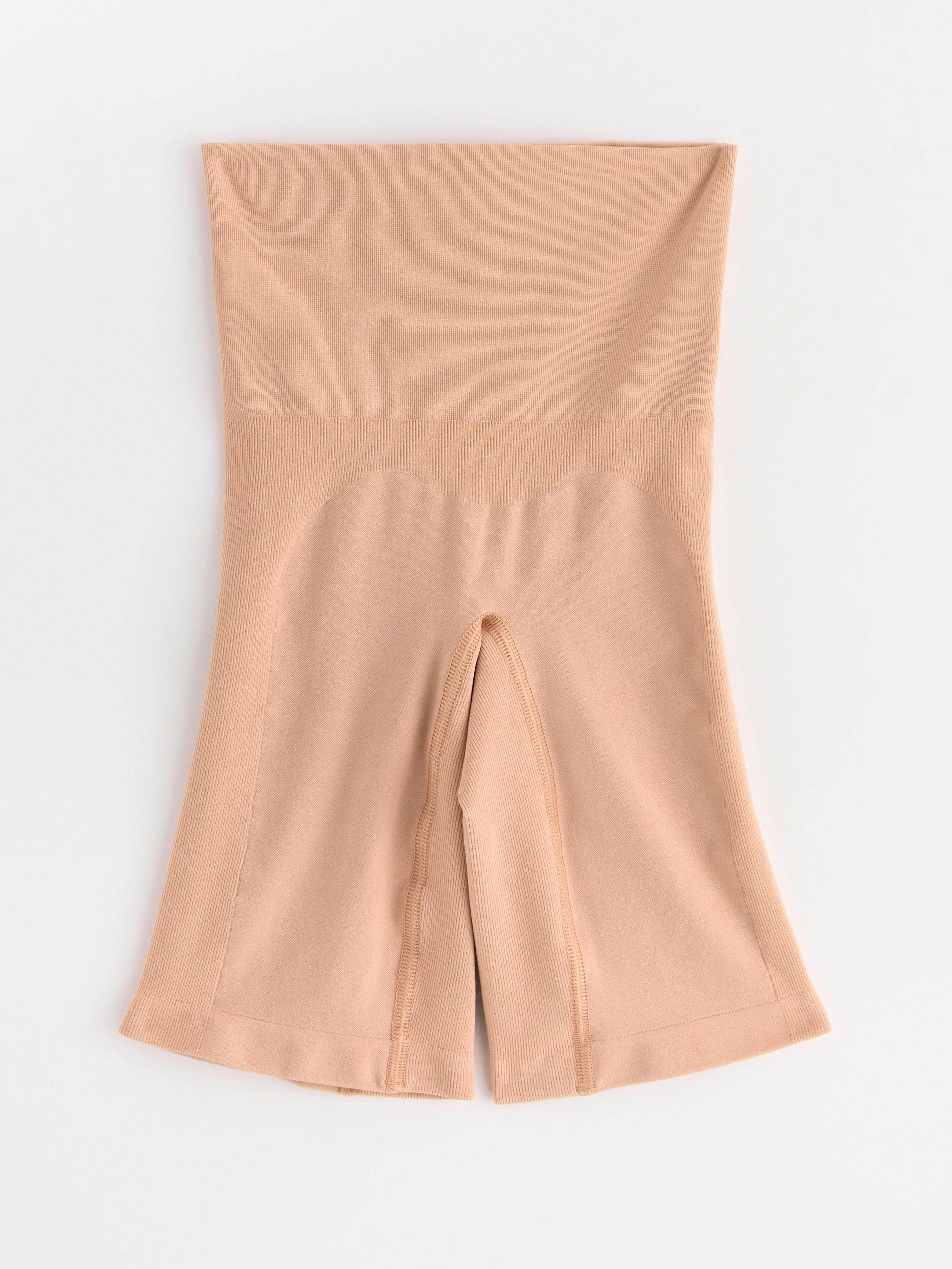 Slip cycliste gainant à maintien moyen Beige