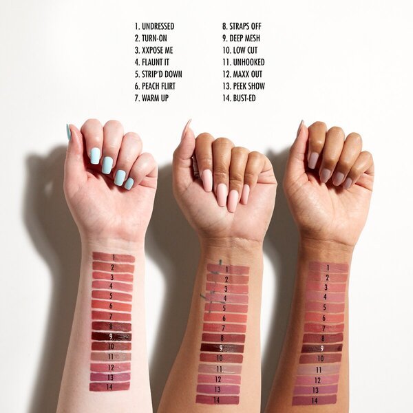 NYX Professional Makeup Lingerie XXL 03 Xxpose Me lūpu krāsa