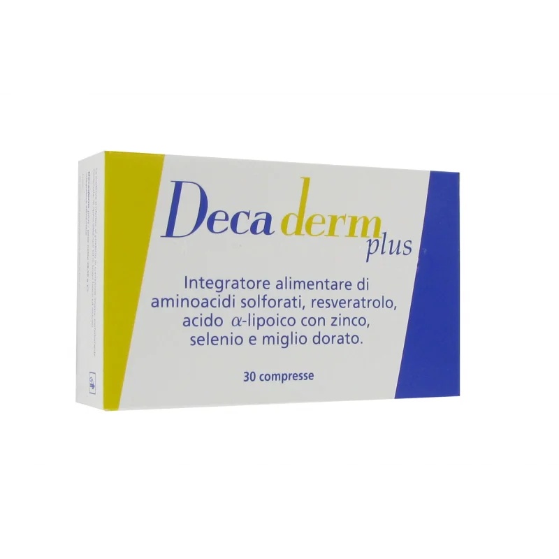 Συμπλήρωμα διατροφής Decaderm Plus 30 δισκία Νύχια και μαλλιά