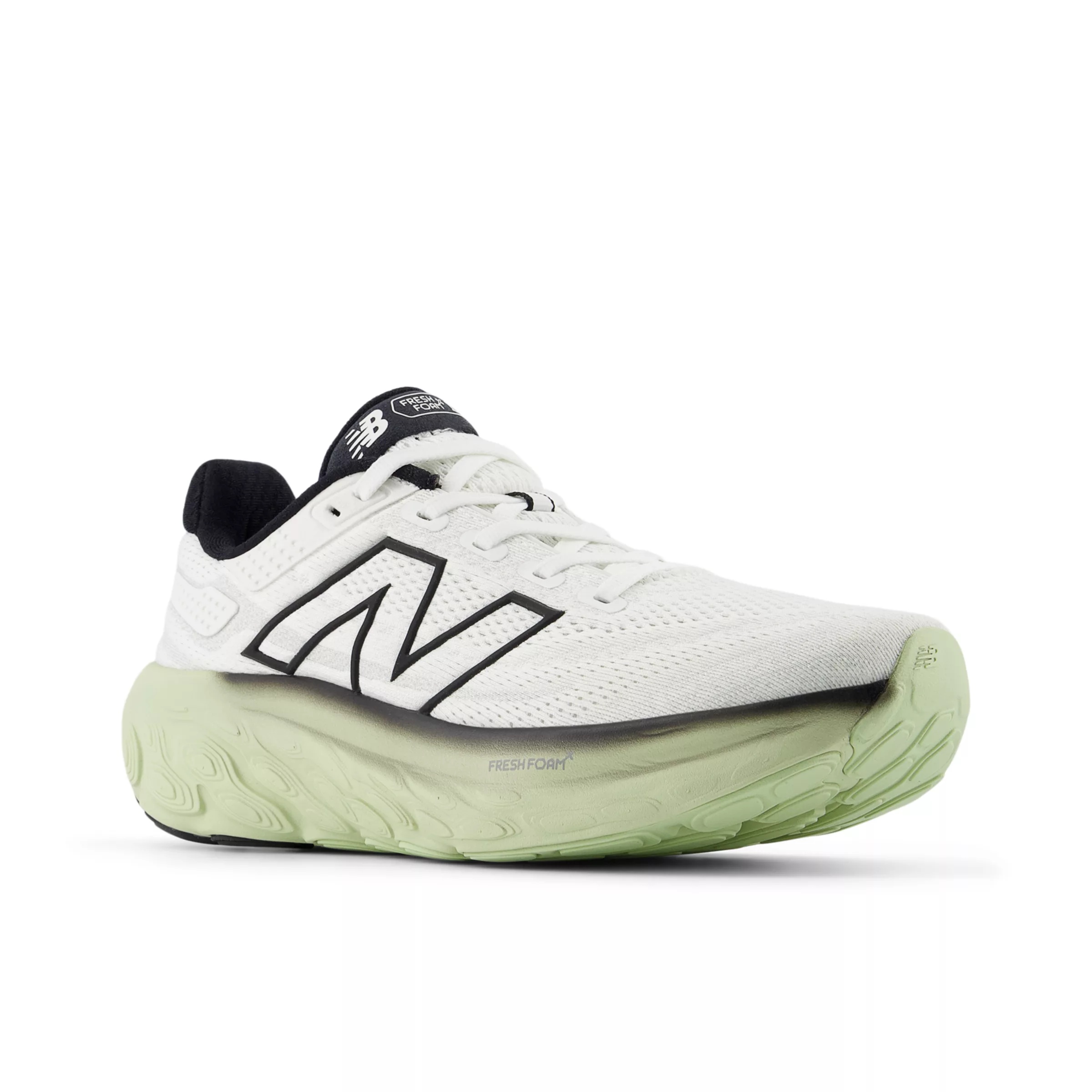 Fresh Foam X 1080v13 White con lichen green