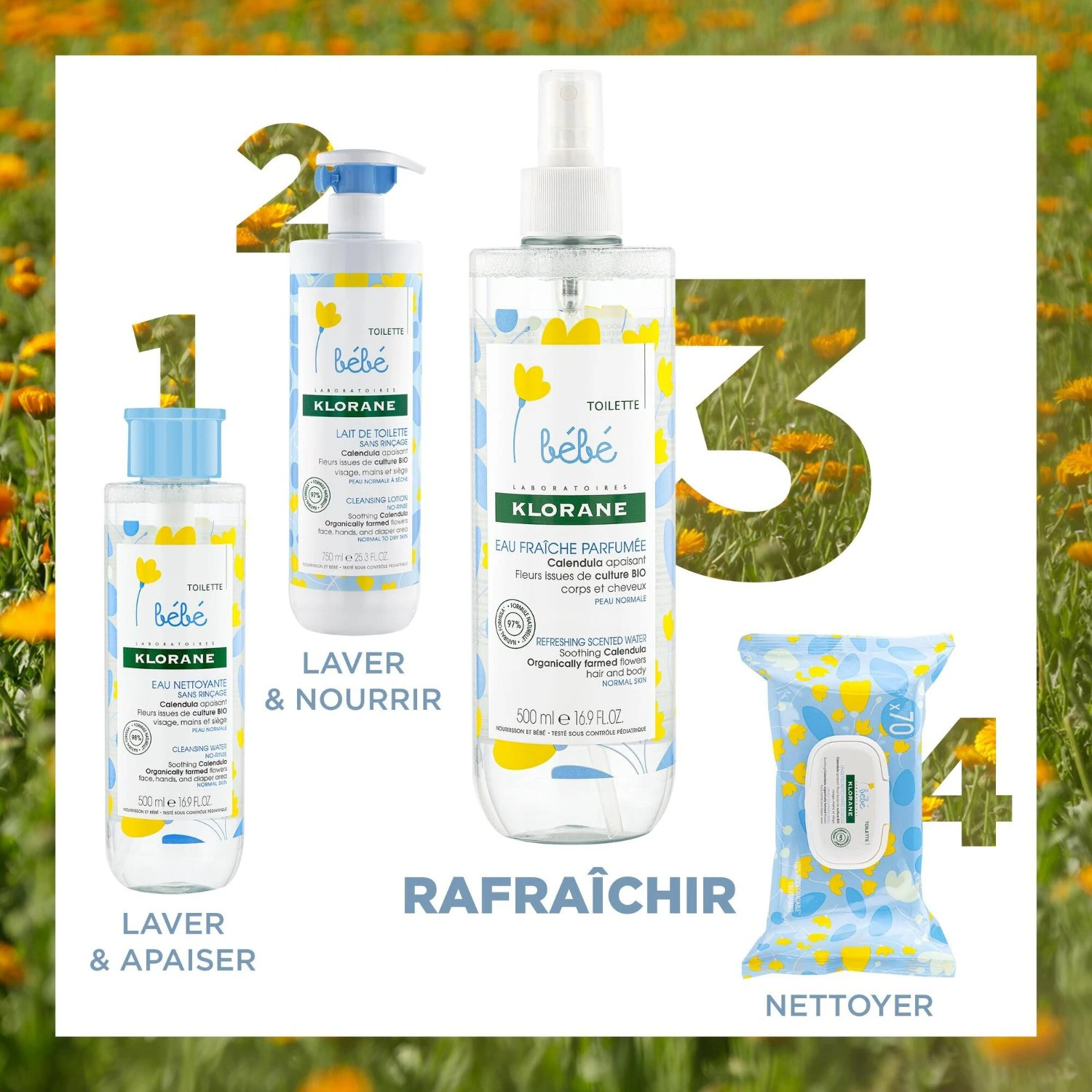 Klorane Eau fraîche parfumée