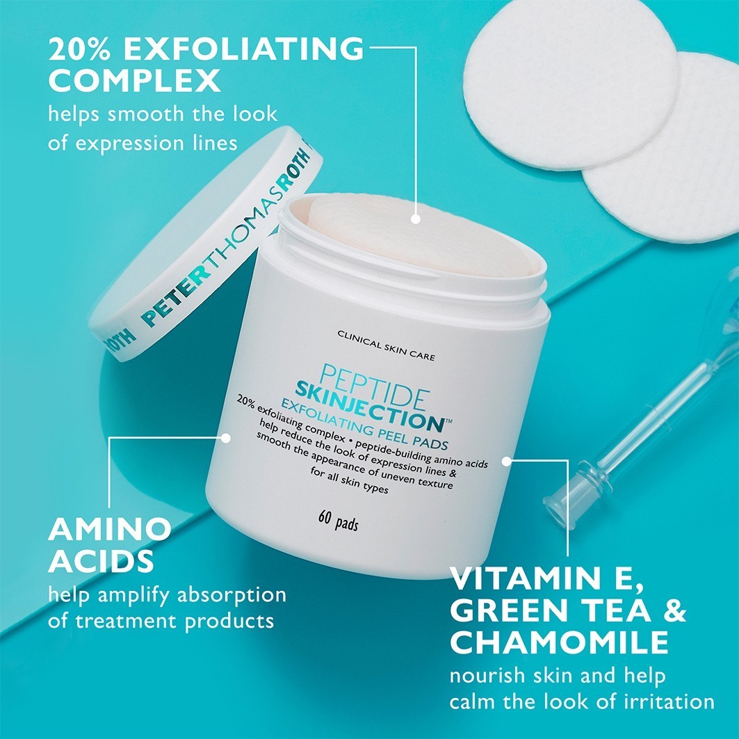 Peter Thomas Roth piling za obraz s peptidi Skinjection™ - 1 kos
