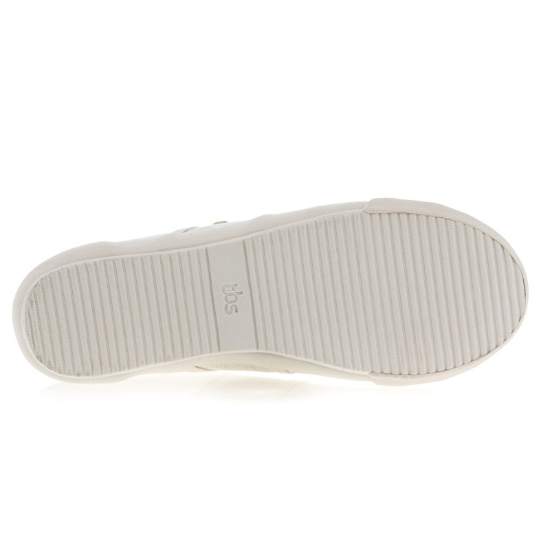 Zapatillas deportivas para mujer color beige.