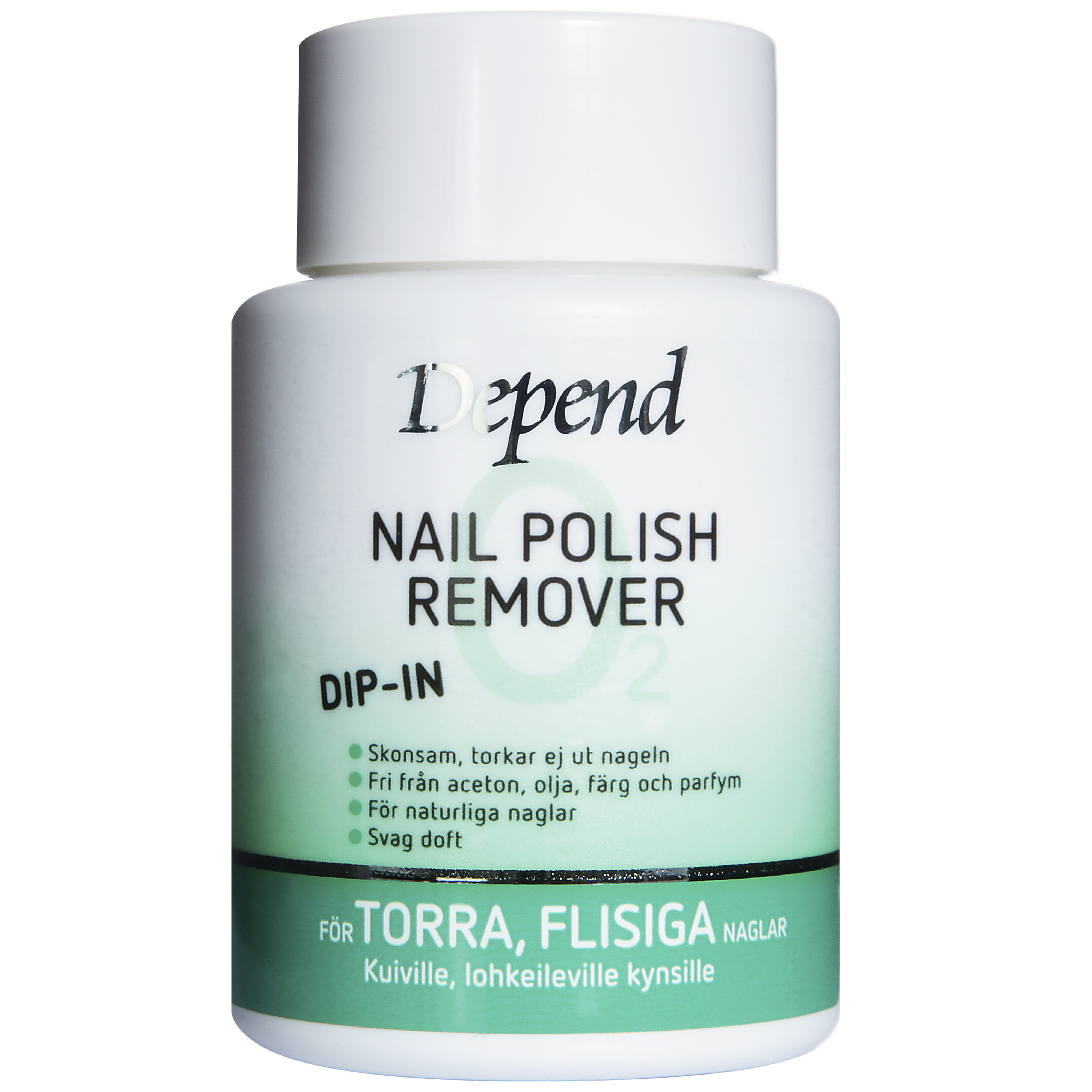 Sredstvo za skidanje laka za nokte Dip-In 75 ml - Depend