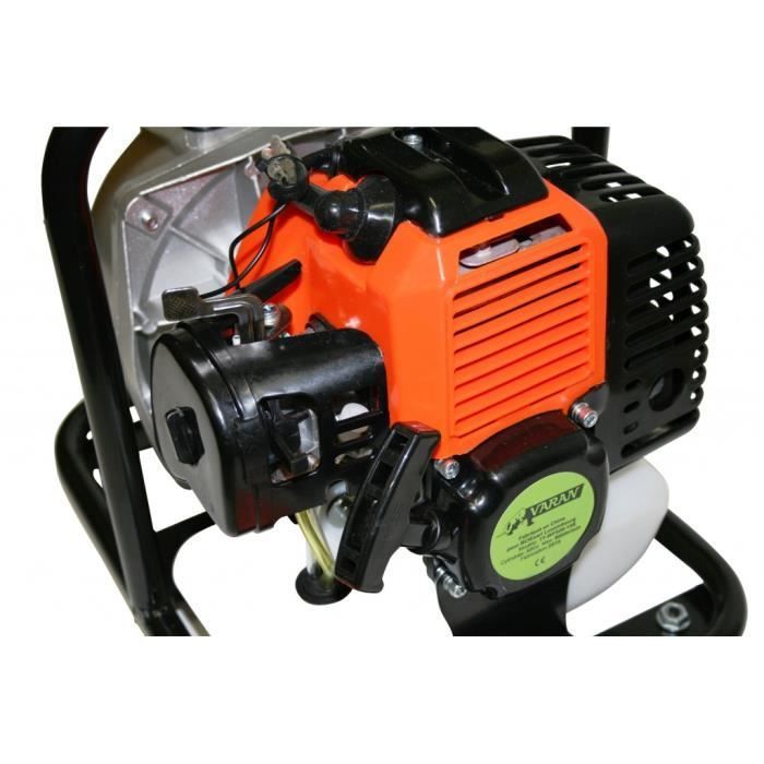 Motopompe - VARAN - 52cc - 15000 l/h - Démarrage électronique - 8m d'aspiration
