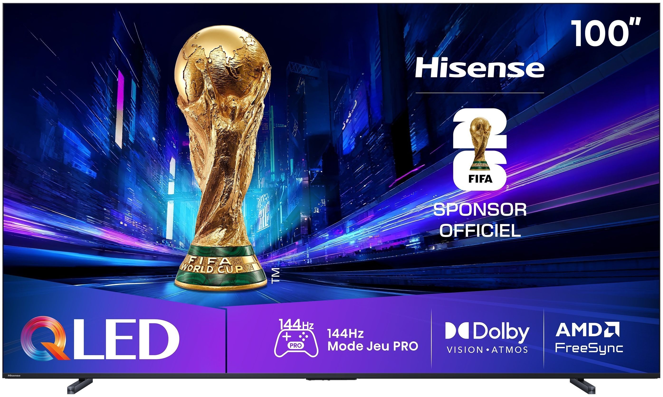 Hisense 100E7Q Pro - TV QLED da 100